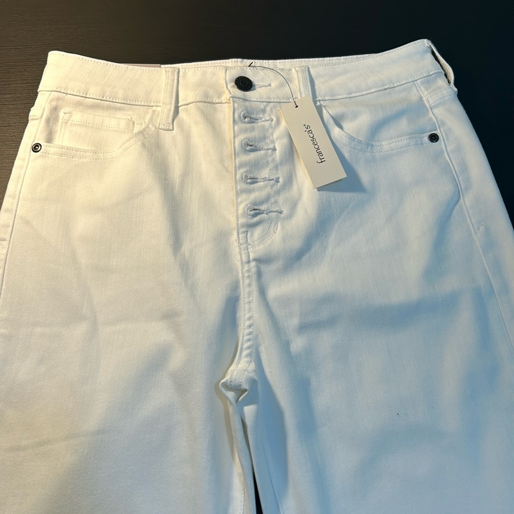 HARPER HERITAGE WOMENS HIGH RISE SKINNY PANTS WHITE NEW SIZE 29 - Picture 3 of 12